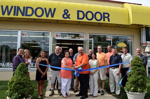 ribbon cutting at all-weather