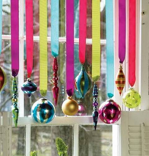 Colorful Window Ornaments