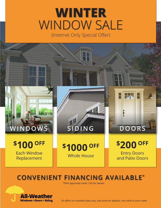 Discounts On Window Door Siding And Insulation Services