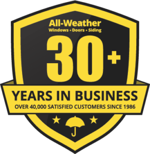 All-Weather 30+ Years in Business Badge